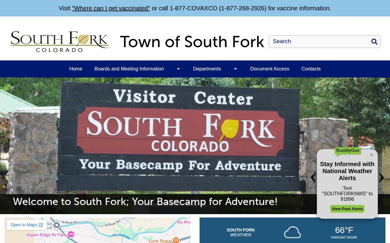 South Fork weekly police arrest report link in Rio Grande County